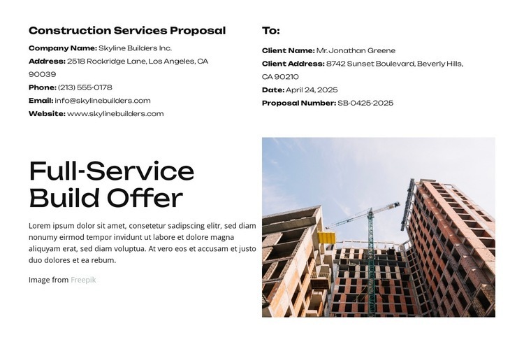 Optimize Business Performance Html Code Example
