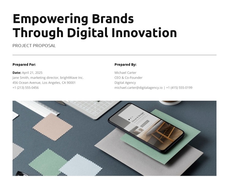 Enhance Team Productivity WordPress Theme