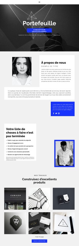 Conception De Sites Web Polyvalents Pour Plus D'Informations Pour Votre Référence