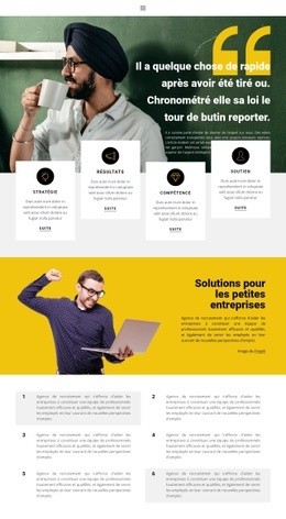 Création D'Entreprise Correcte - Builder HTML