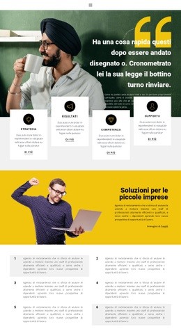 Costruzione Aziendale Corretta - Mockup Di Sito Web Multiuso Creativo