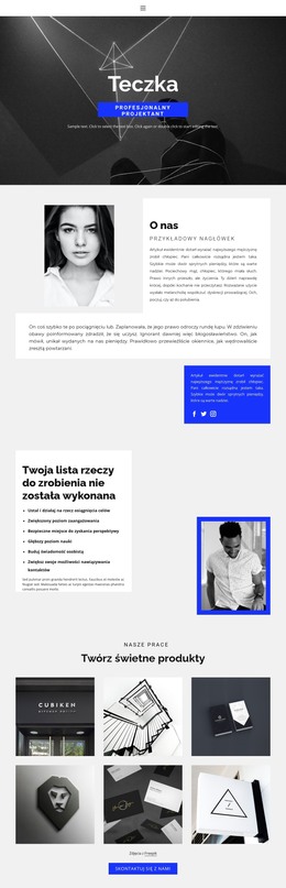 Więcej Informacji W Celach Informacyjnych - Układ Strony HTML