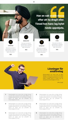 Korrekt Affärsbyggnad - Responsiv HTML-Mall