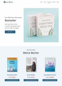 Joomla-Template Für Buchhandlung