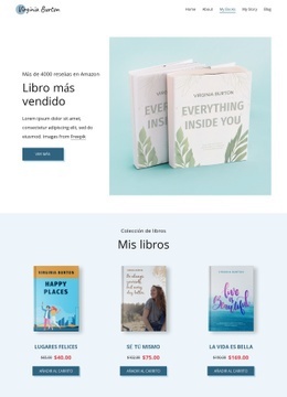 Diseño De Sitio Web Premium Para Librería