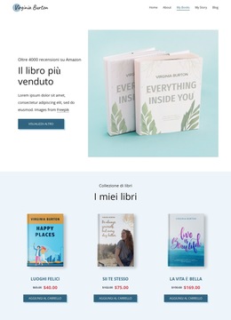 Ispirazione Del Sito Web Per Libreria