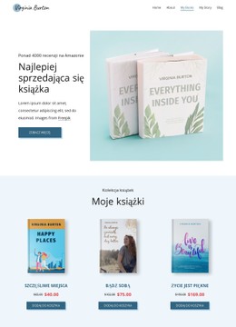 Księgarnia Szablon Witryny CSS
