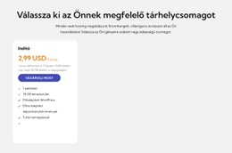 Tárhelycsomag