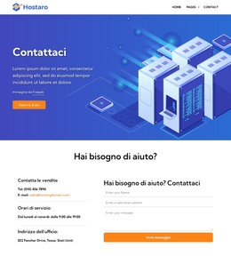 Parla con noi Modelli HTML