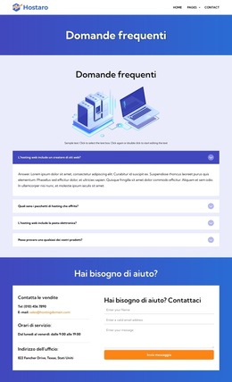 Le Tue Domande, Le Risposte - Tema WordPress Multiuso Creativo