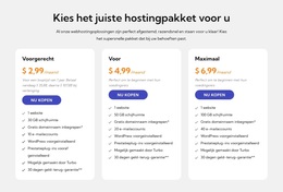 Hostingplan