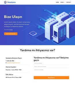 Bizimle konuşun Web Sitesi Şablonları