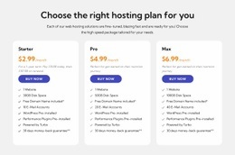 Free Web Page Design For Hosting Plan