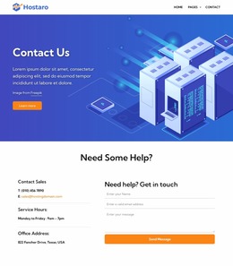 Talk to us Website Mockups