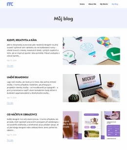 Hostingový blog Šablony