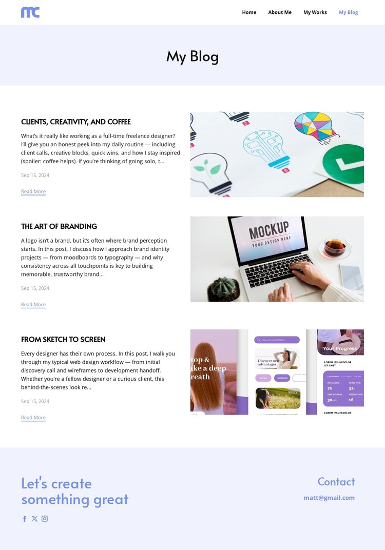 The hosting blog CSS Template