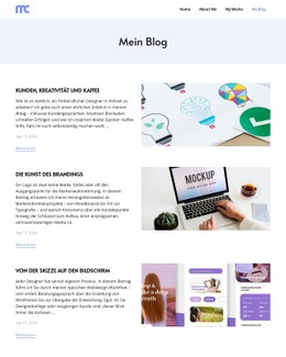 Blog-Seite