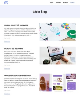 Blog-Seite
