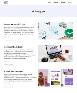 Blog Oldal