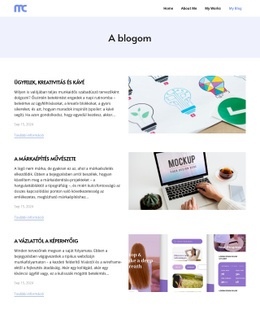 Blog Oldal