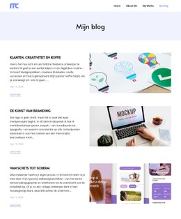 Blogpagina