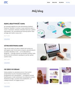 Blog hostingowy Projekty witryn internetowych