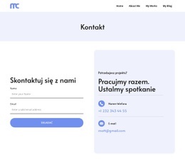 Strona Kontaktowa