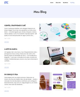 Página Do Blog