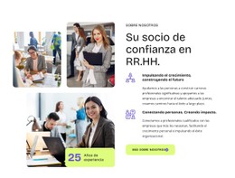 Su Socio De Confianza En Recursos Humanos Plantilla CSS