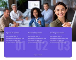 Agencia De Talentos: Plantilla HTML5 Adaptable