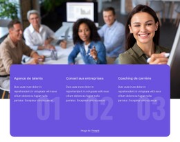 Agence De Talents Modèle CSS Premium