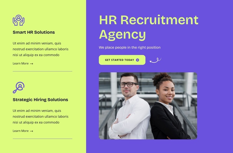 Your partner in hiring Website Template