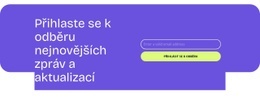 Přihlaste Se K Odběru Novinek