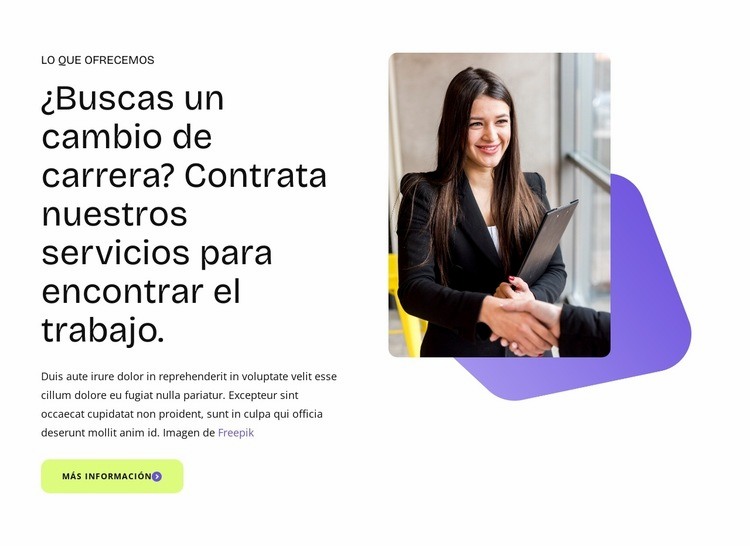 Reclutamiento y headhunting Plantilla