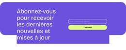 Abonnez-Vous Aux Actualités