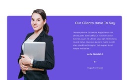 Our Clients Have To Say - Ultimate Homepage Design