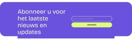 Abonneer U Op Nieuws