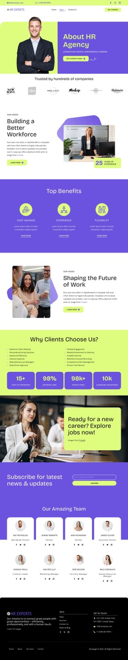 Building a better workforce - CSS Template by Nicepage