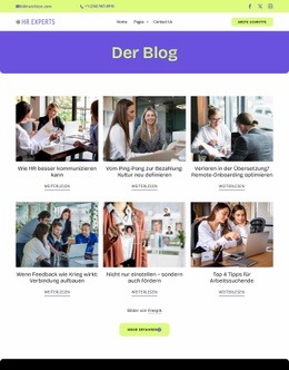 HR-Blog Vorlagen