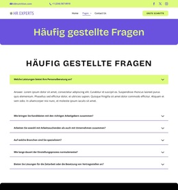 FAQ zur Personalbeschaffung WordPress-Themes