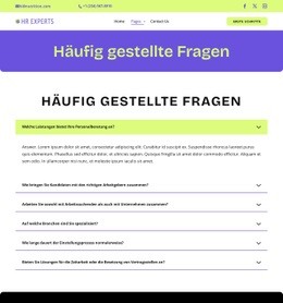 FAQ zur Personalbeschaffung Startseiten