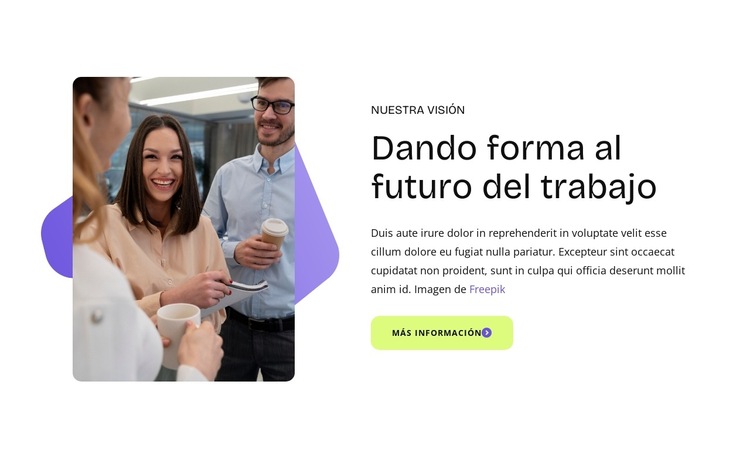 Preparando a los futuros líderes Plantilla de sitio web