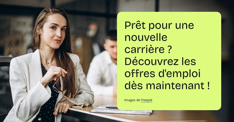 Responsabiliser les équipes, construire l'avenir Thème WordPress