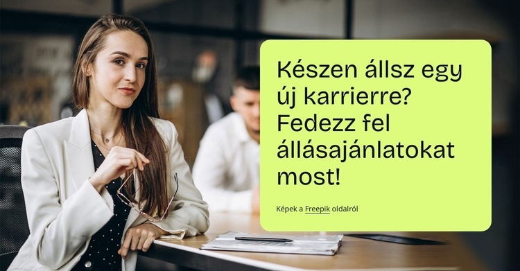 Csapatok felhatalmazása, jövőépítés Sablon