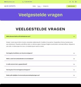 Veelgestelde vragen over werving Sjablonen
