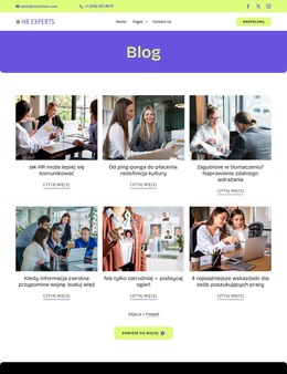 Blog HR Motywy WordPress