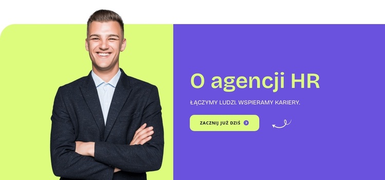 O agencji HR Motyw WordPress