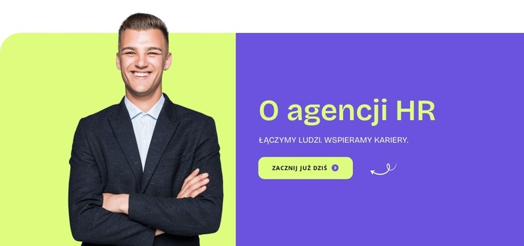 O agencji HR Szablon CSS