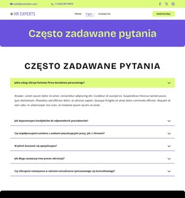FAQ Dotyczące Rekrutacji