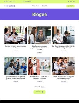 Blog de RH Landing Pages